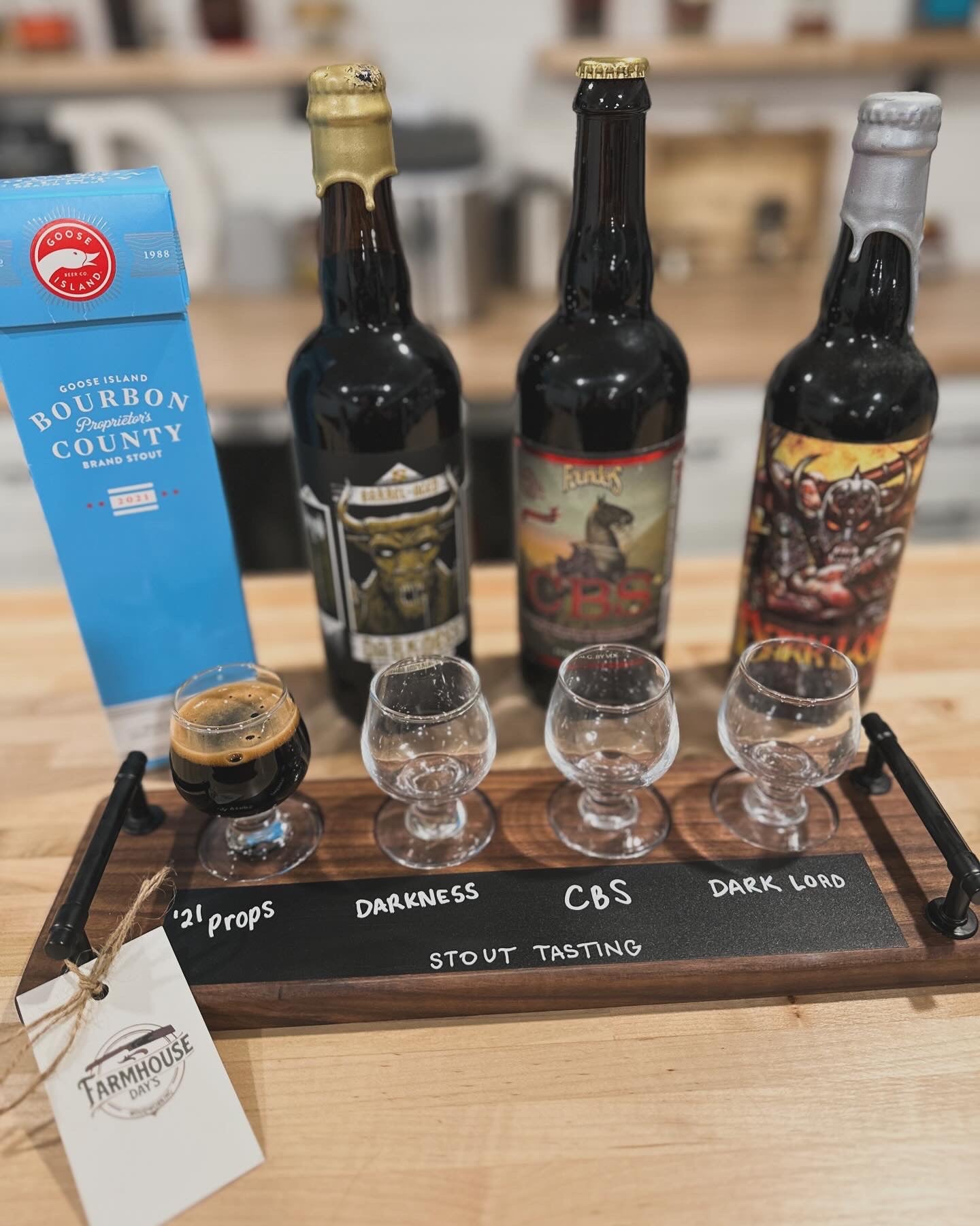 Beer & Bourbon Flights