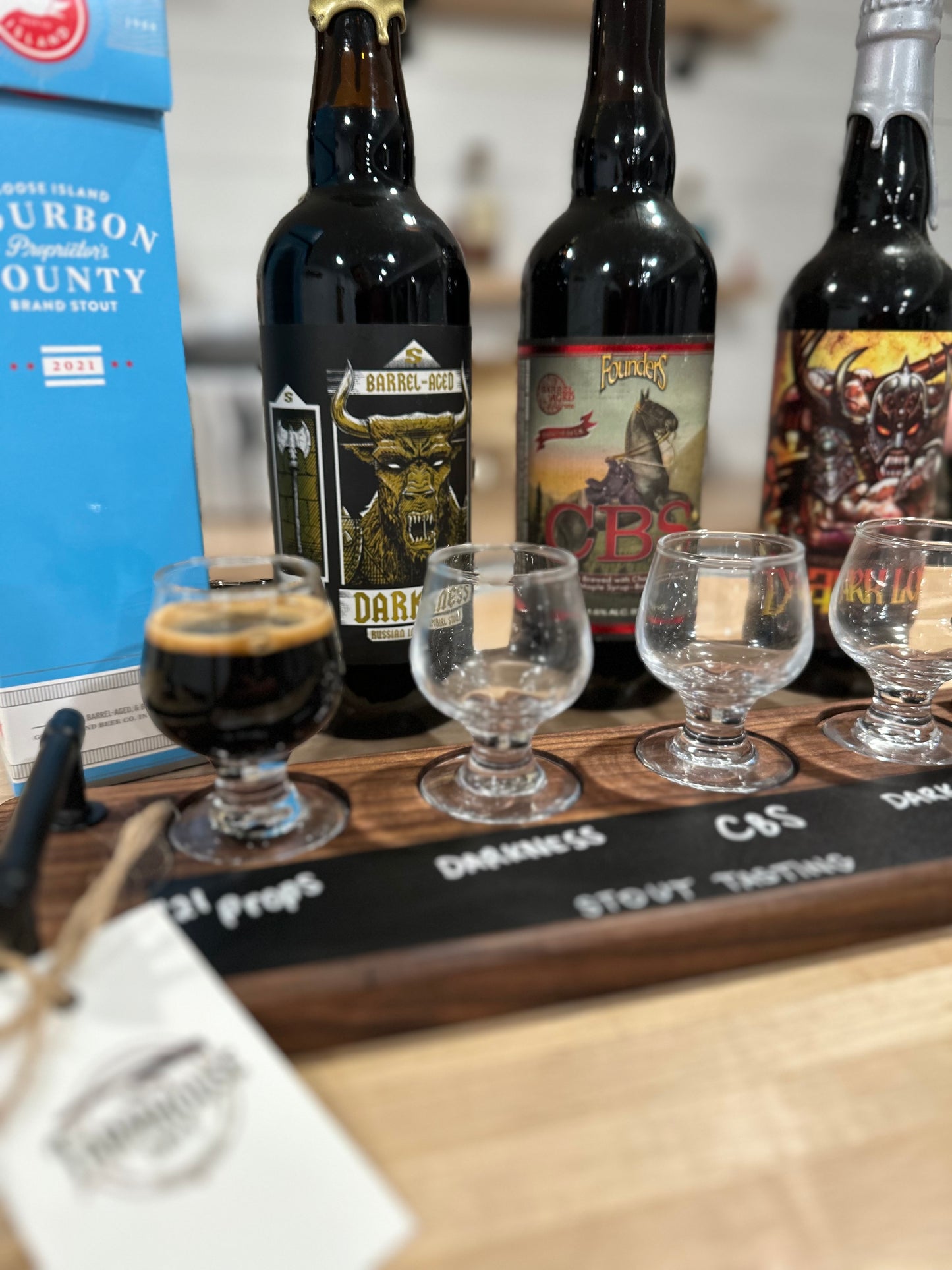 Beer & Bourbon Flights