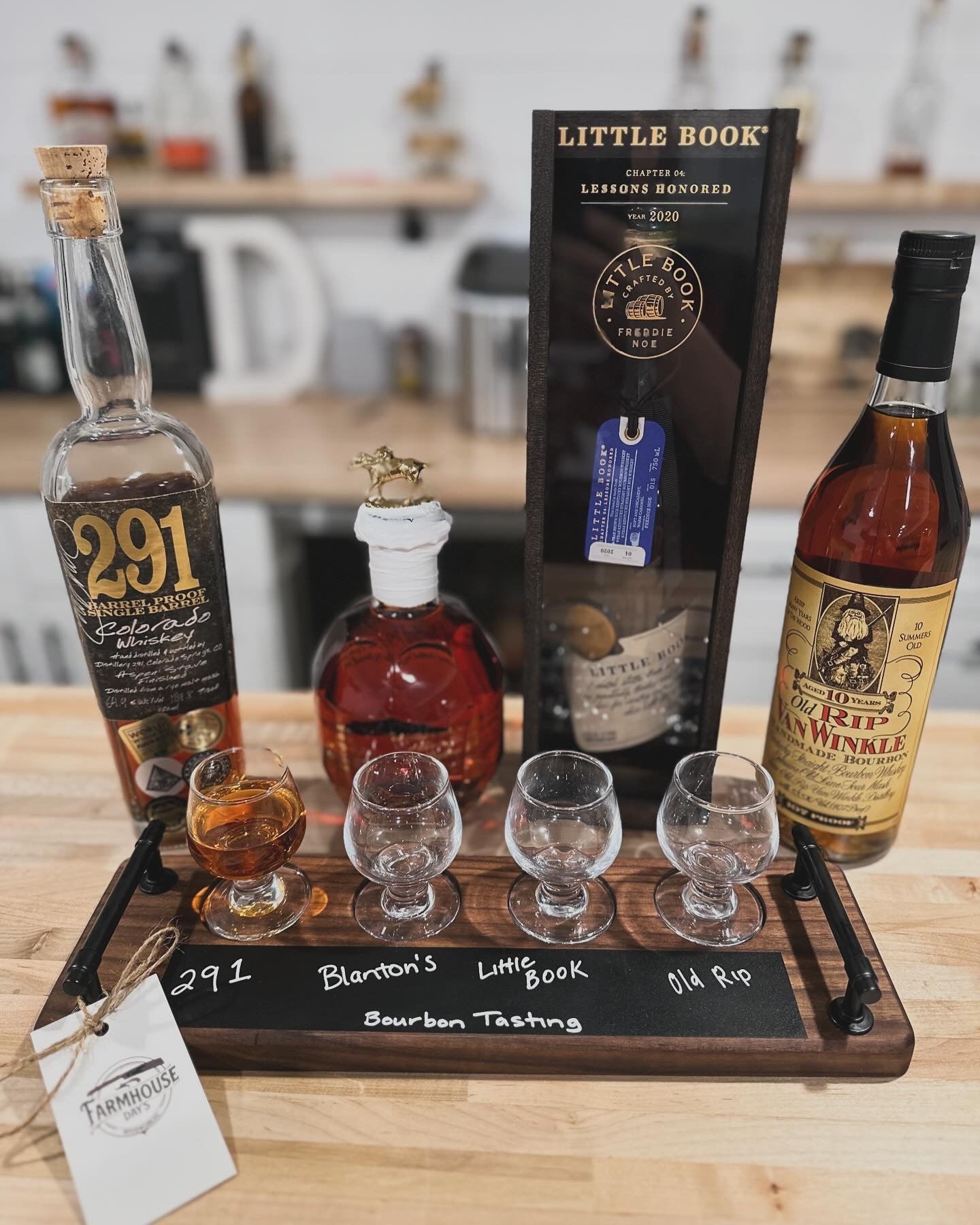 Beer & Bourbon Flights
