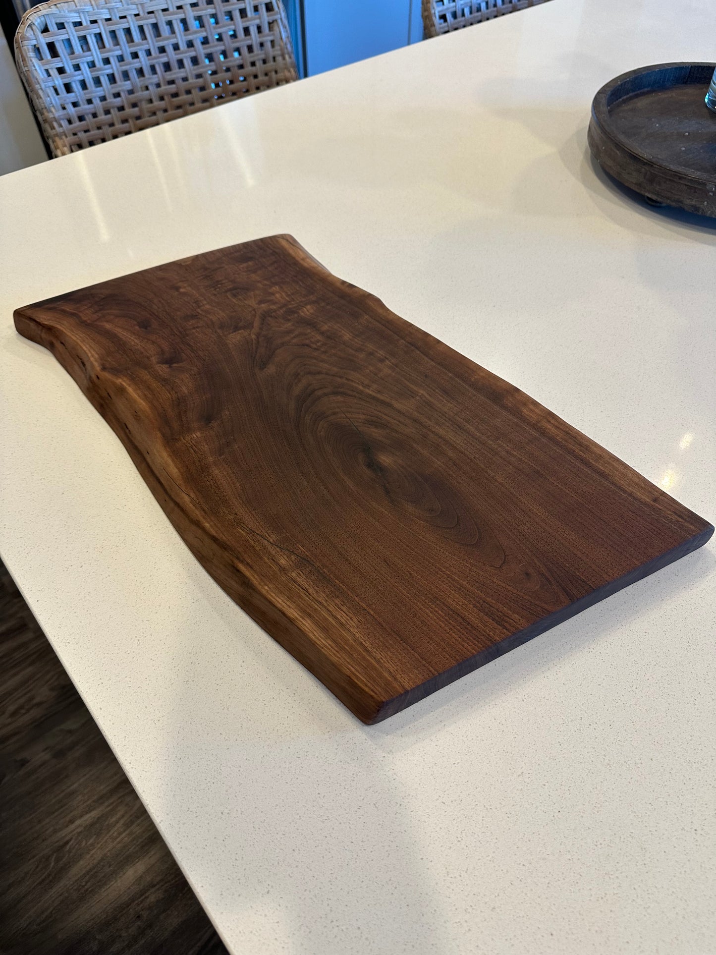 Live Edge Walnut Charcuterie Board