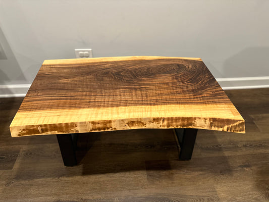 Walnut Live Edge Coffee Table