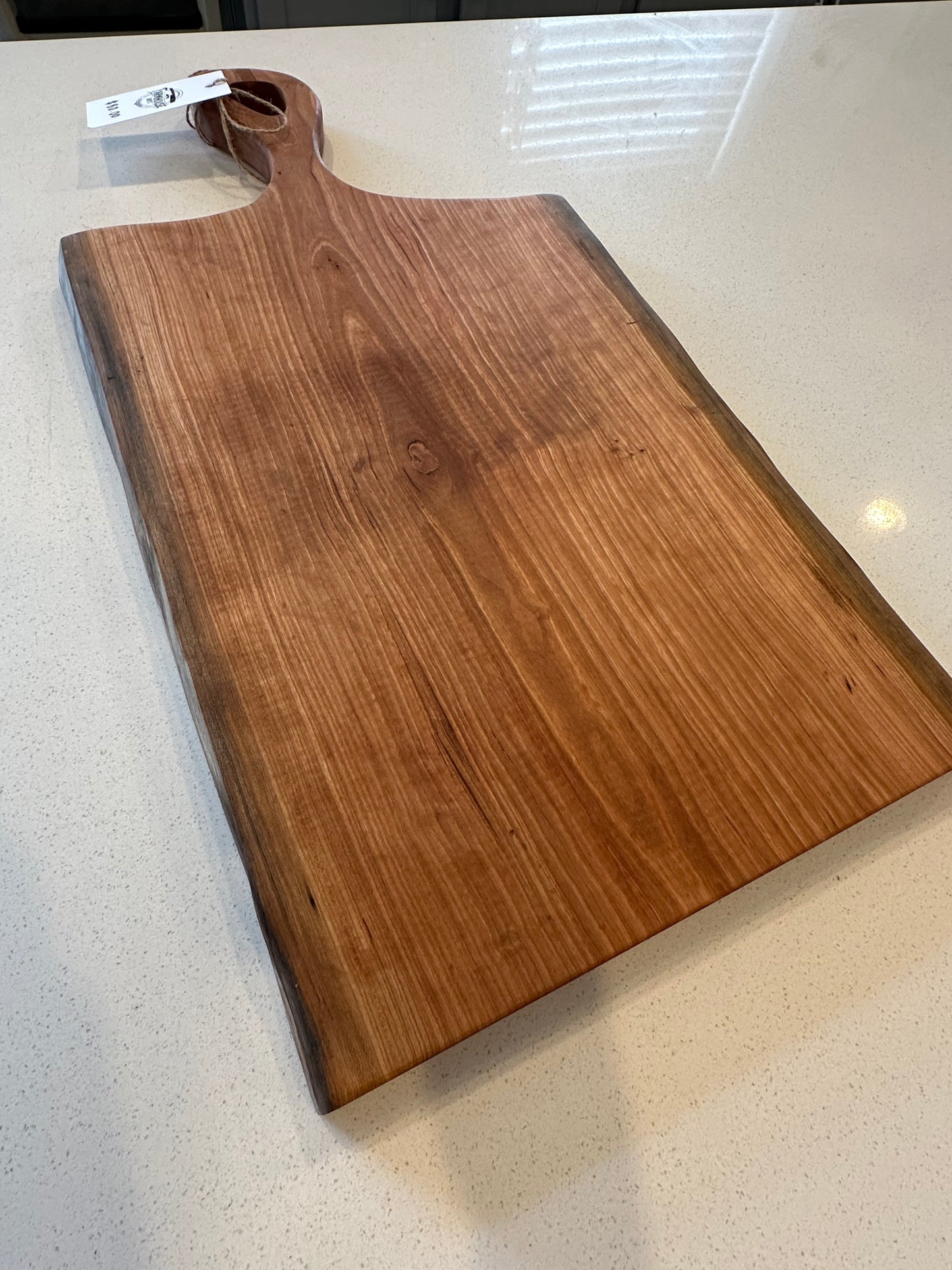 Live Edge Cherry Paddle Charcuterie Board